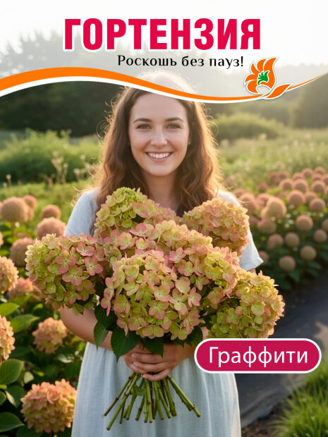 Гортензия Граффити (метельчатая) 