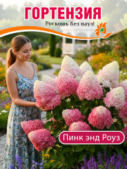 Гортензия Пинк энд Роуз Гортензия Пинк энд Роуз